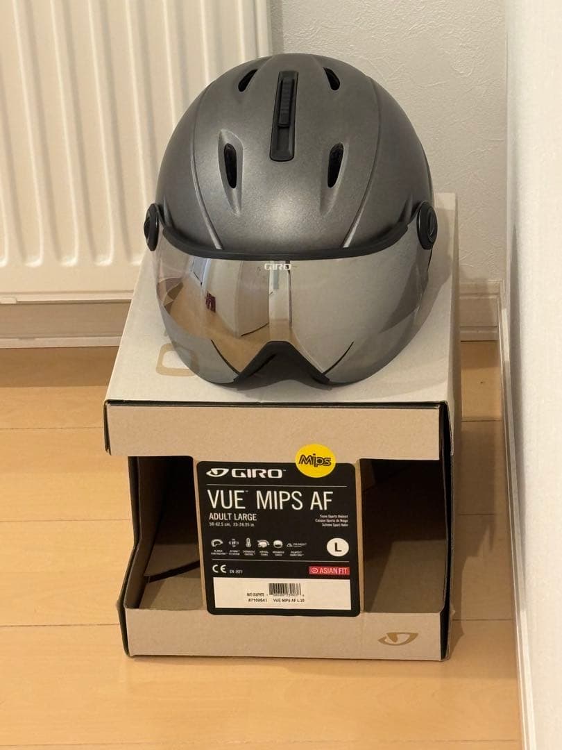 Giro Vue MIPS AF ヘルメット L グレー
