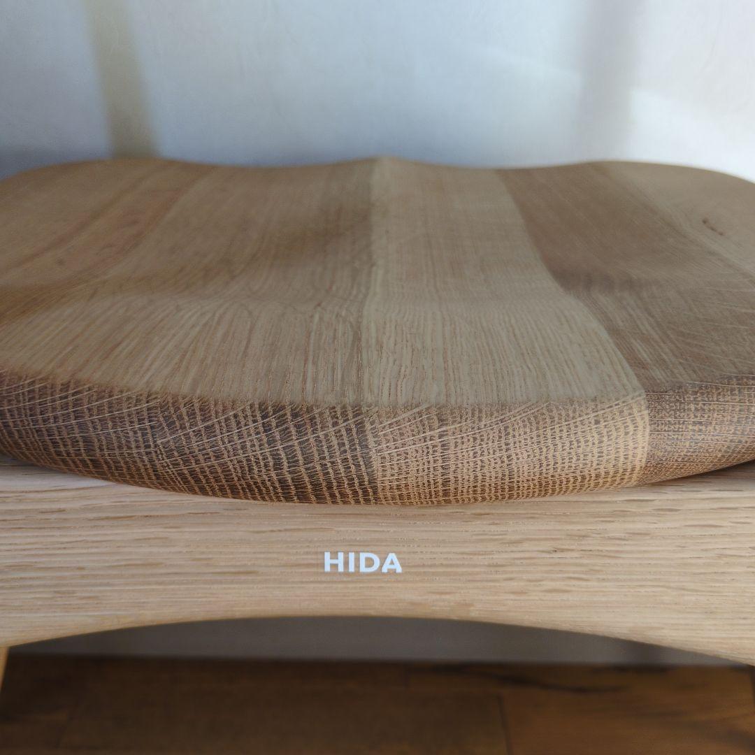 キツツキ 飛騨産業 クレセントアームチェア シート付き