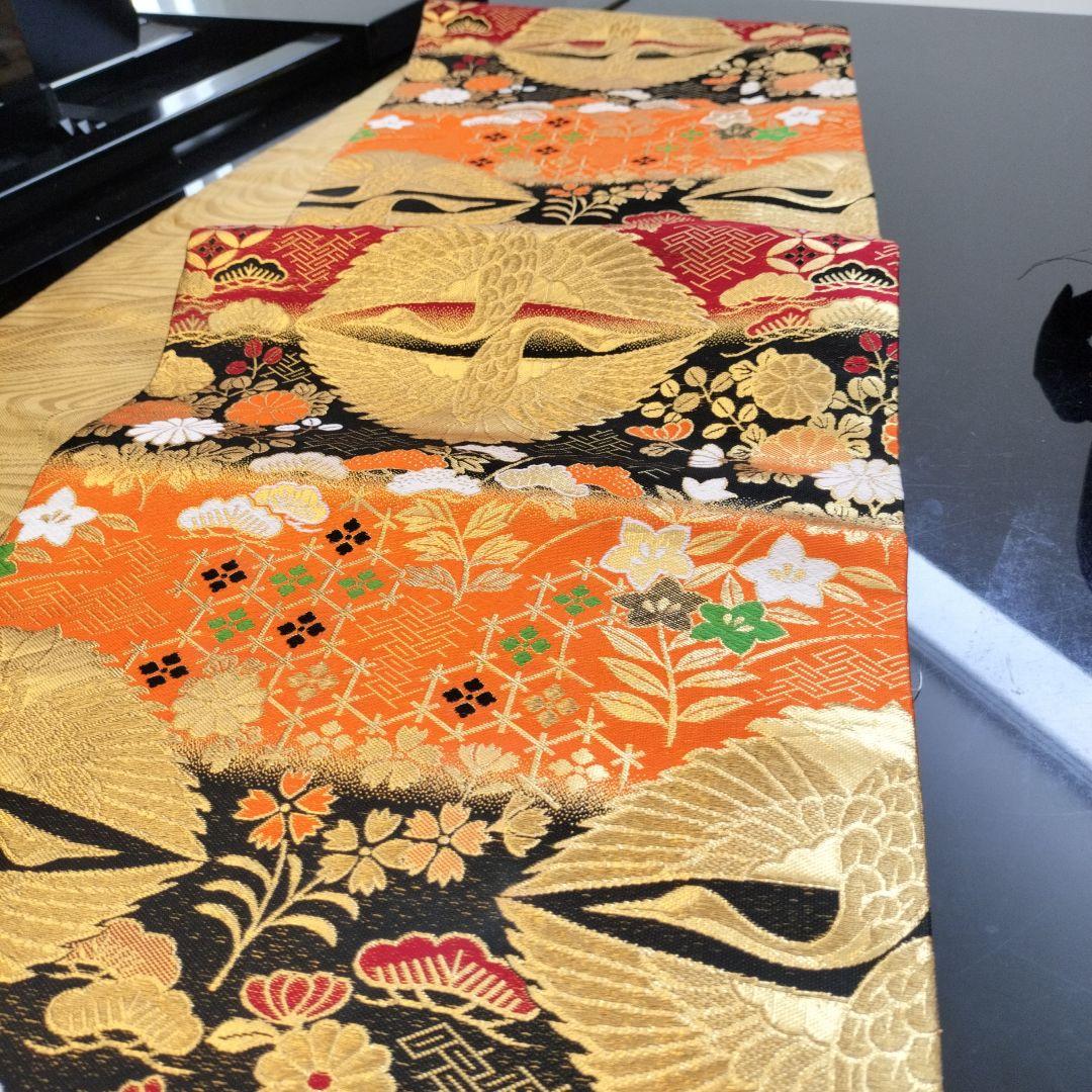 ルブの森★　A474★高級全通‼️お祝い‼️テーブルランナー2m23cm