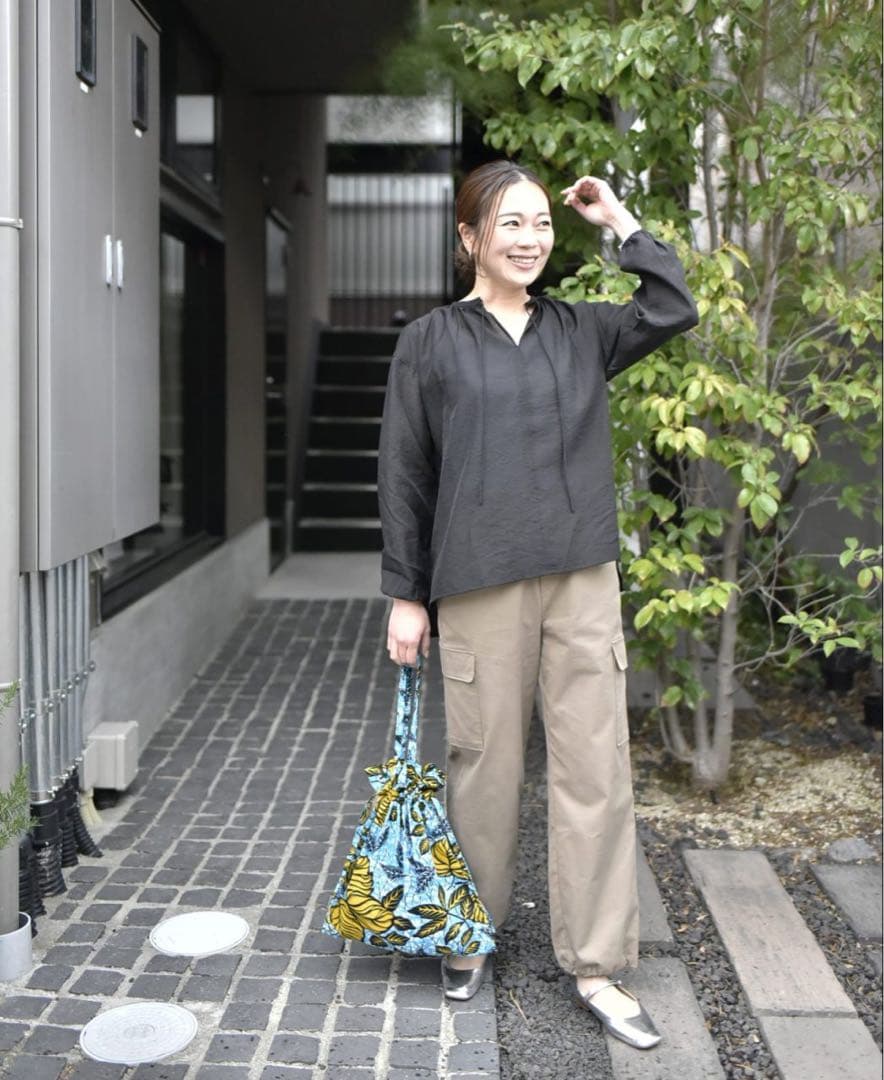 裾がしぼれる2wayカーゴパンツ