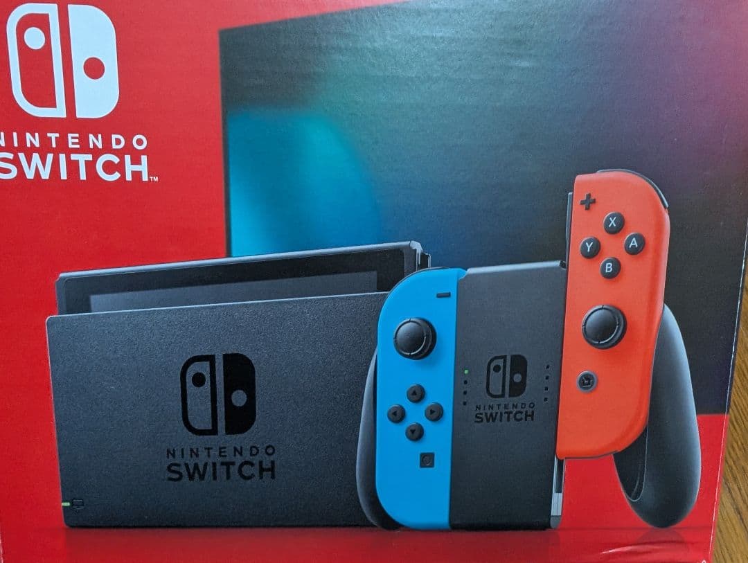【2024年購入】Nintendo Switch 本体 青・赤 Joy-Con