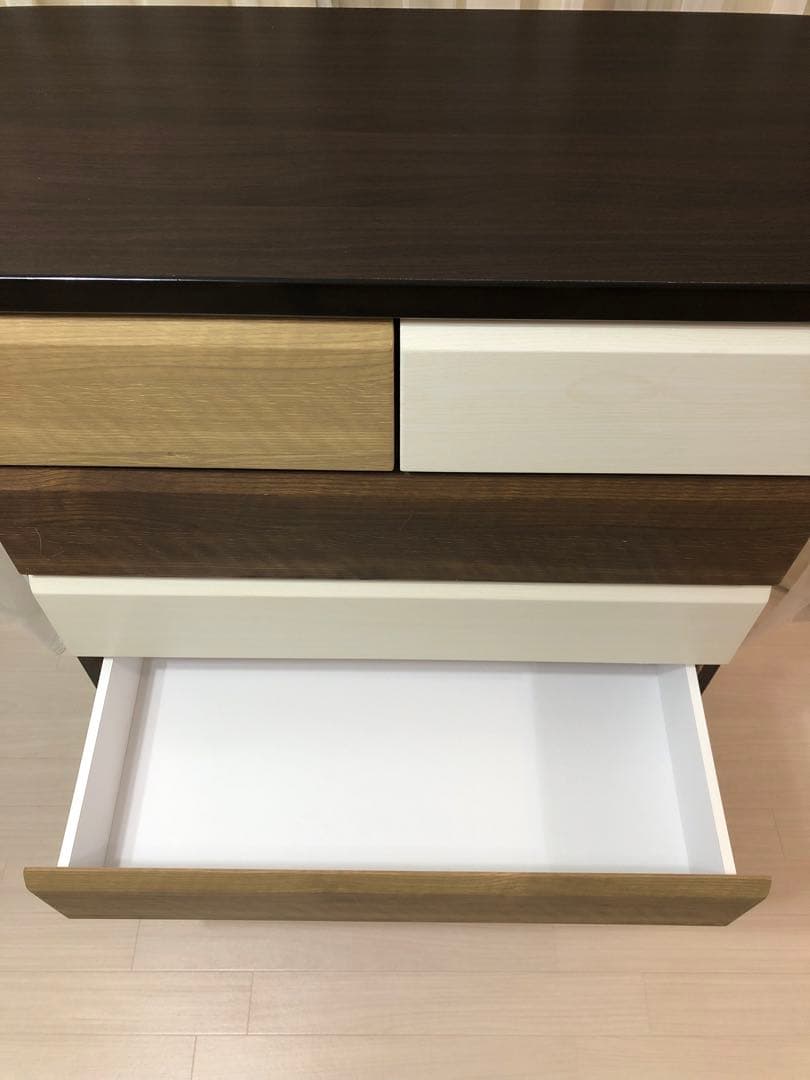 フィナンシェさま専用！ 北欧風カラフル6段チェスト