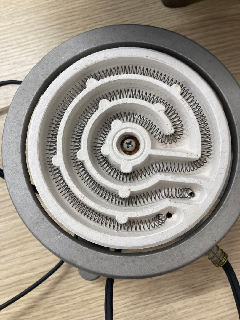 コンロ動作確認済み！　唐銅 風炉 風炉釜 茶釜 茶道具