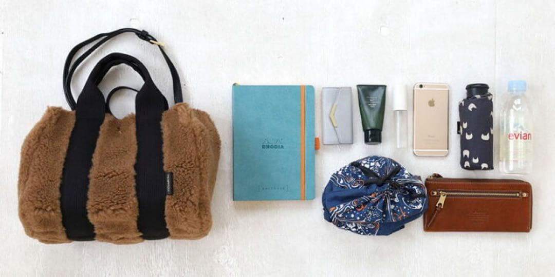 【美品】ヴィオラドーロ ELMO エコファー ムートン 2way トートバッグ