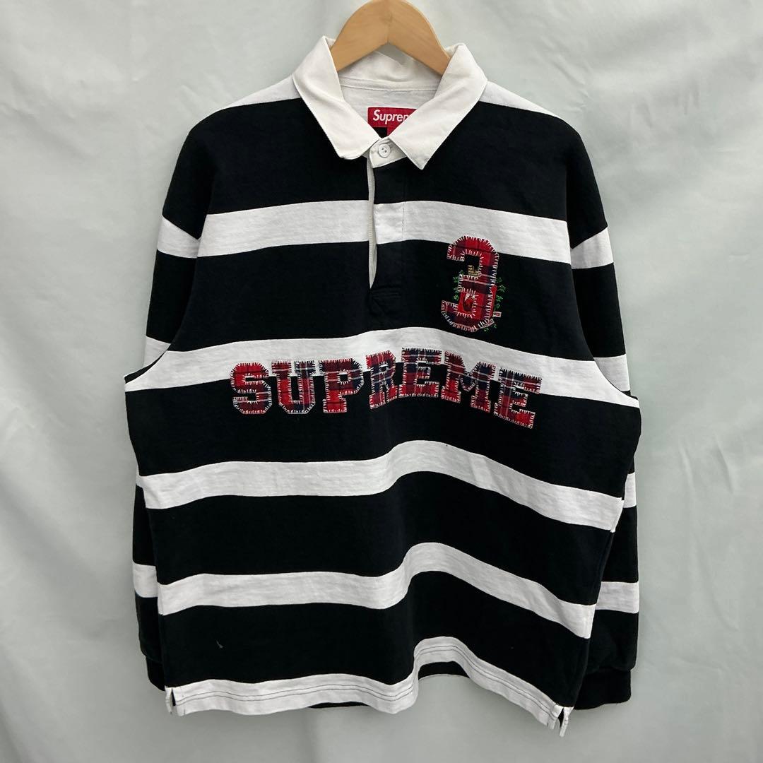 SUPREME 2025 A/W STRIPE RUGBYB ラガーシャツ