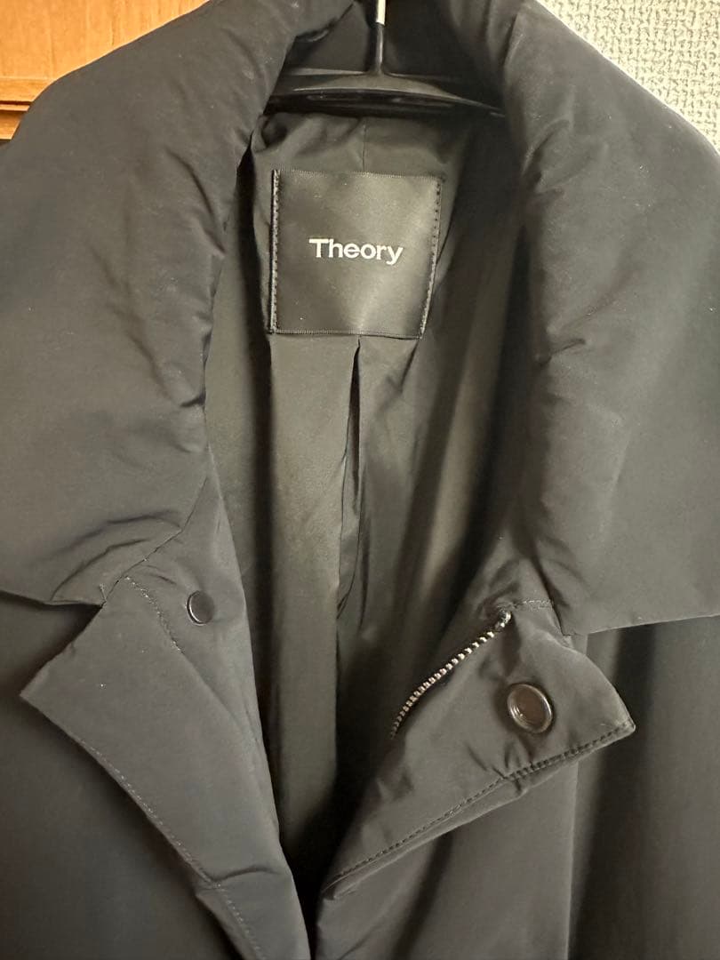 激レア【美品】Theory 黒ダウンコート¥8万→¥4万→最終値下げ25000