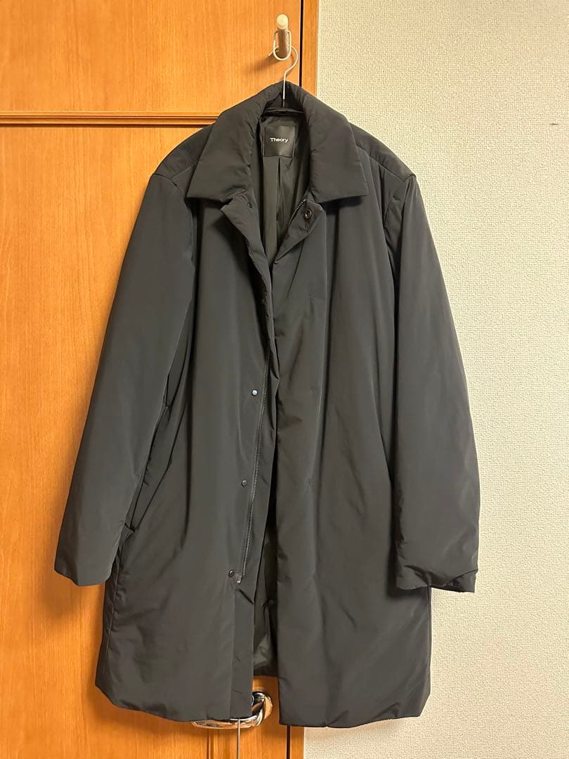 激レア【美品】Theory 黒ダウンコート¥8万→¥4万→最終値下げ25000