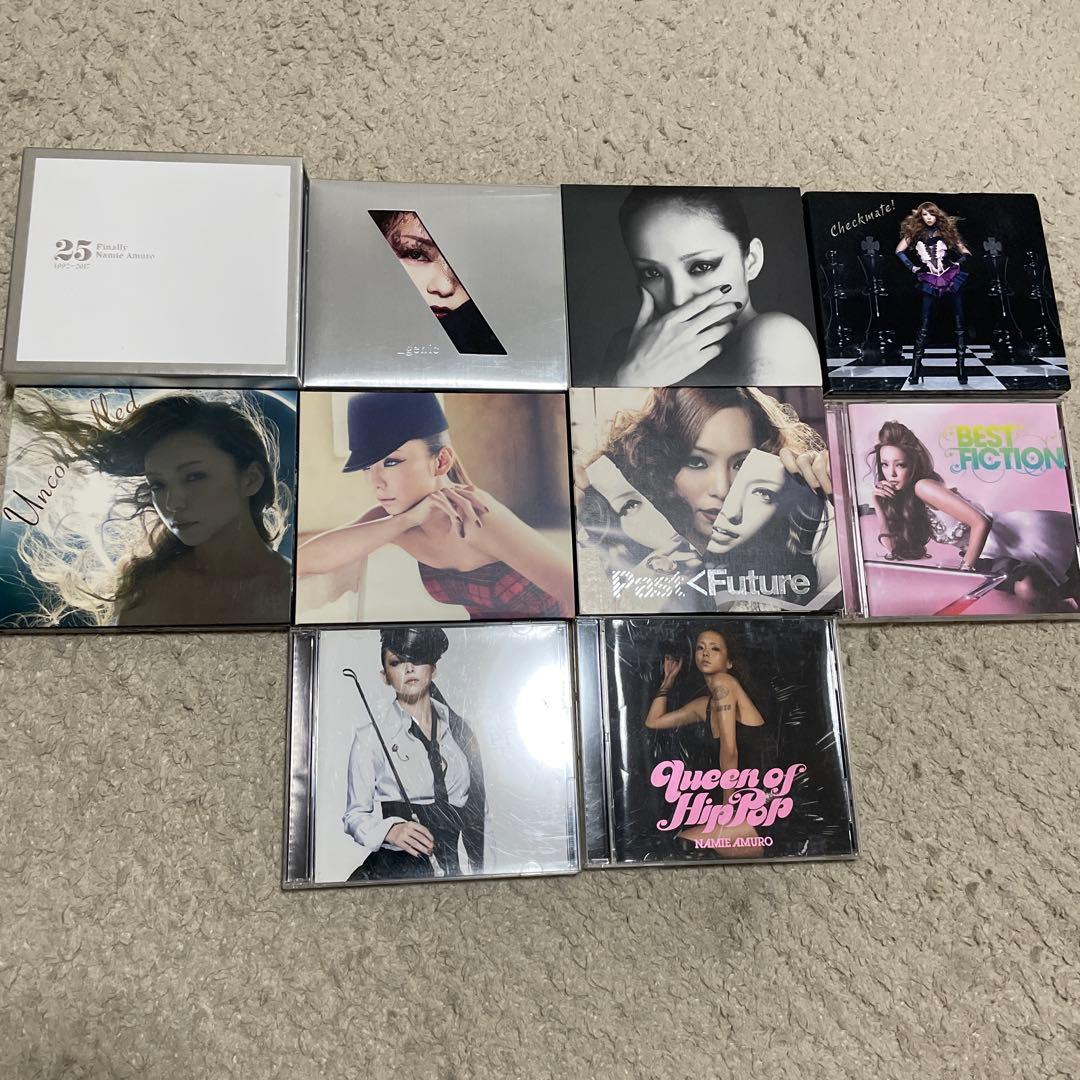 ゆ*き様 安室奈美恵 CD.DVDアルバム10枚セット全アルバム歌詞カード付き