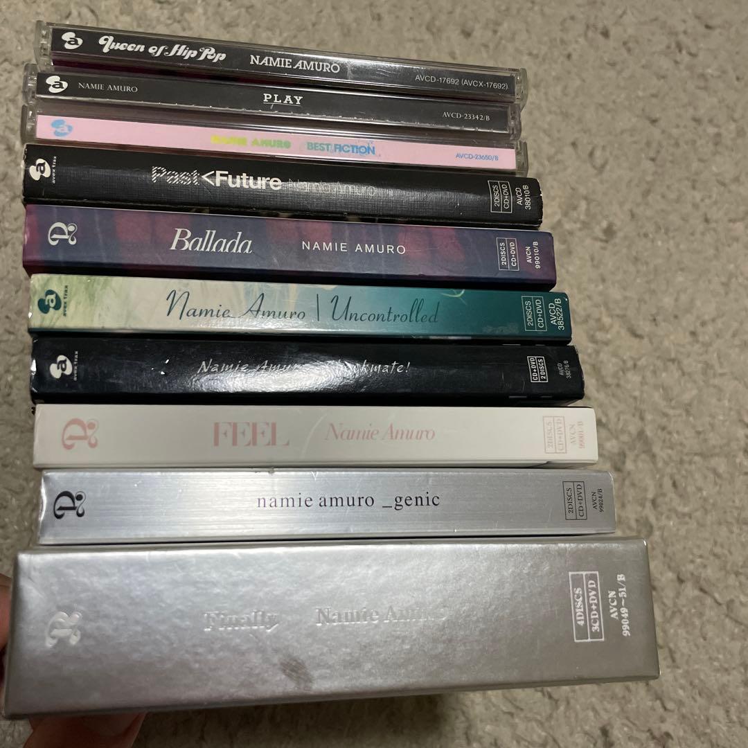 ゆ*き様 安室奈美恵 CD.DVDアルバム10枚セット全アルバム歌詞カード付き