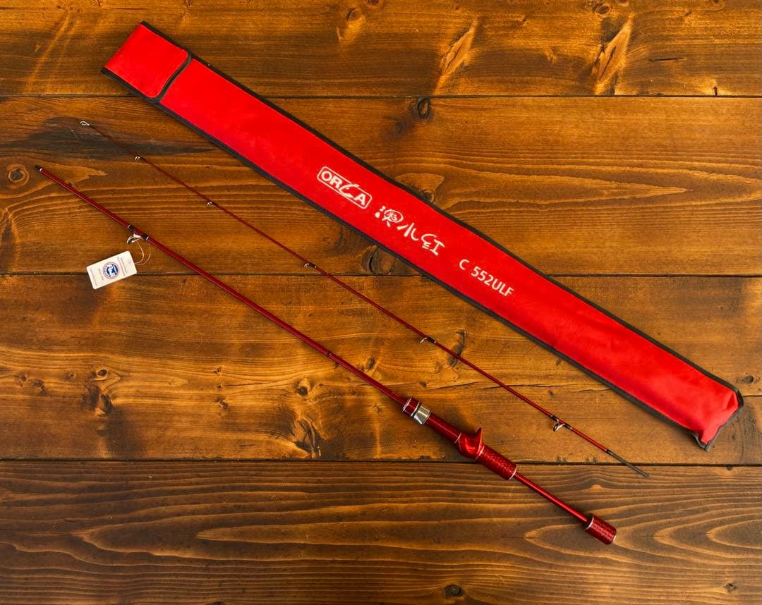 新品未使用　アジングセット　C552UL アジングロッド　リール　ベイトロッド