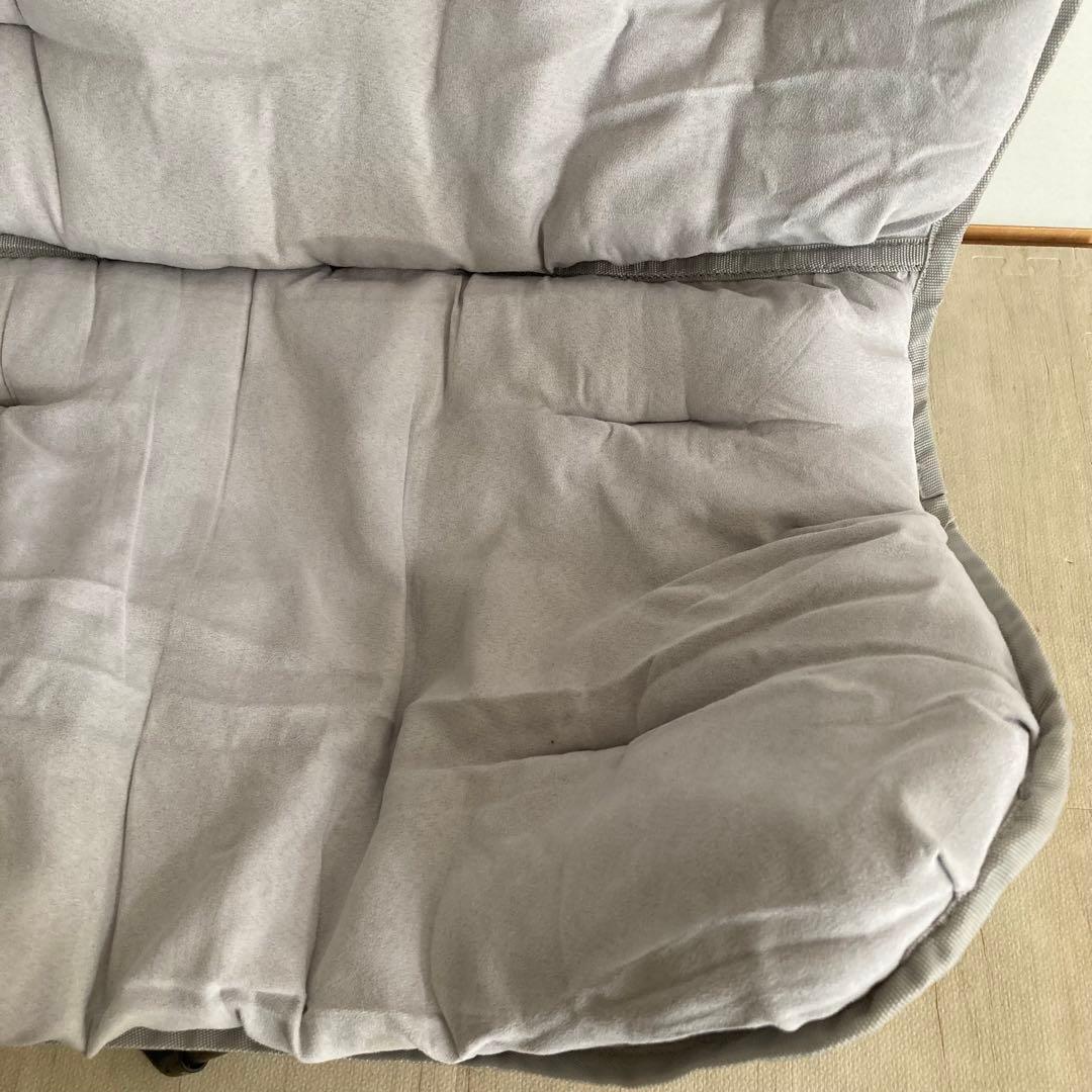 ニトリ バタフライチェア グレー 2脚セット