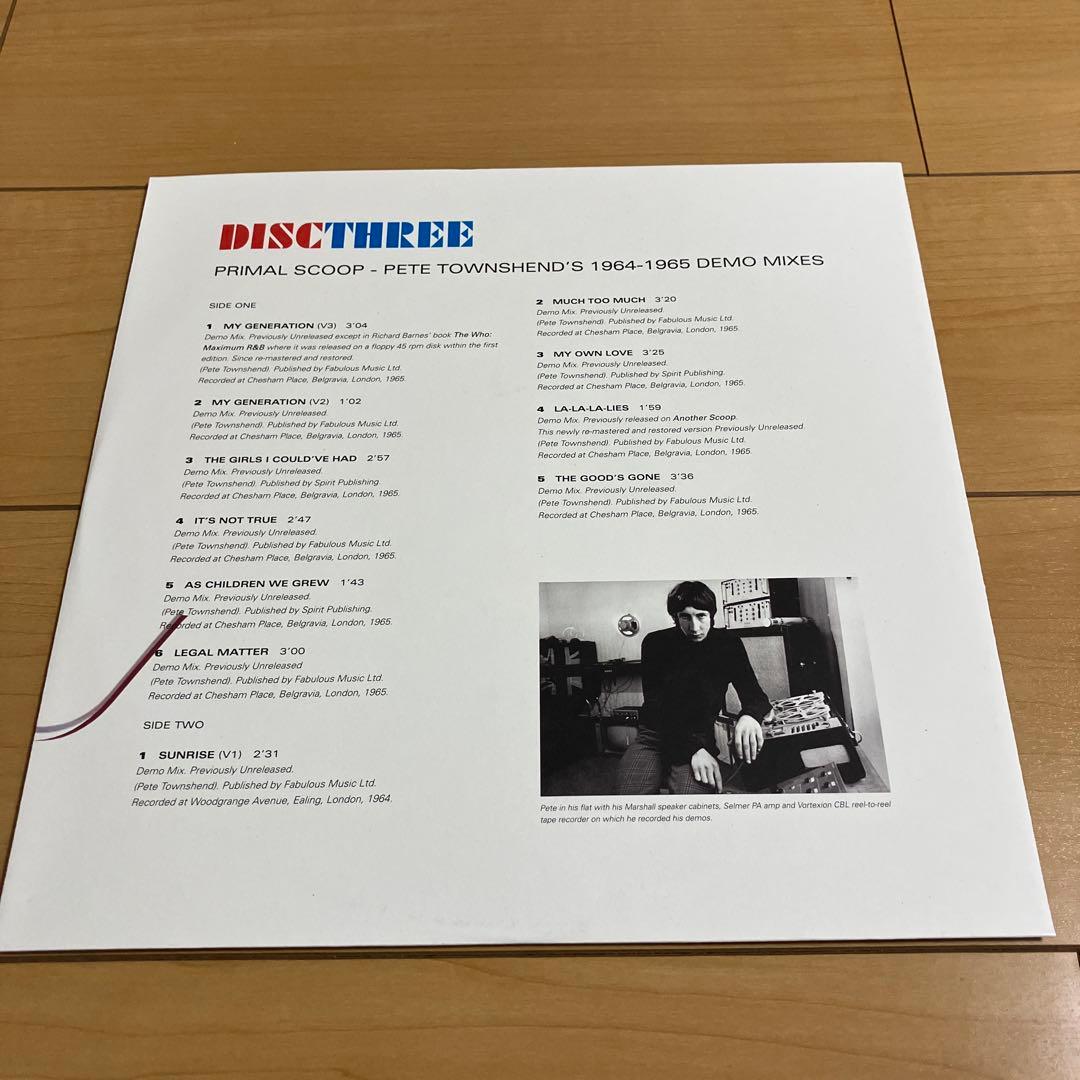The Who My Generation モノラル盤3枚組