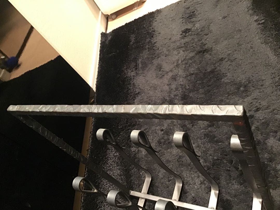 美品　KUROTETSU SLIPPER クロテツ　スリッパラック　杉山製作所