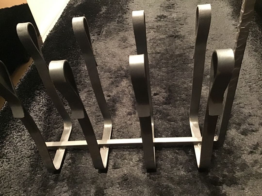 美品　KUROTETSU SLIPPER クロテツ　スリッパラック　杉山製作所