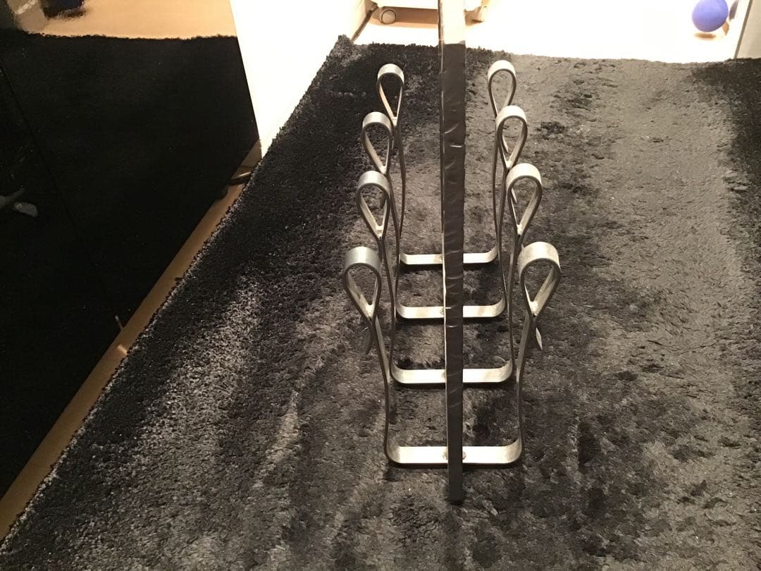 美品　KUROTETSU SLIPPER クロテツ　スリッパラック　杉山製作所