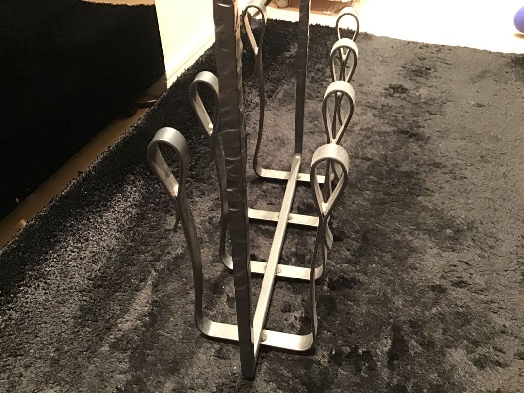 美品　KUROTETSU SLIPPER クロテツ　スリッパラック　杉山製作所