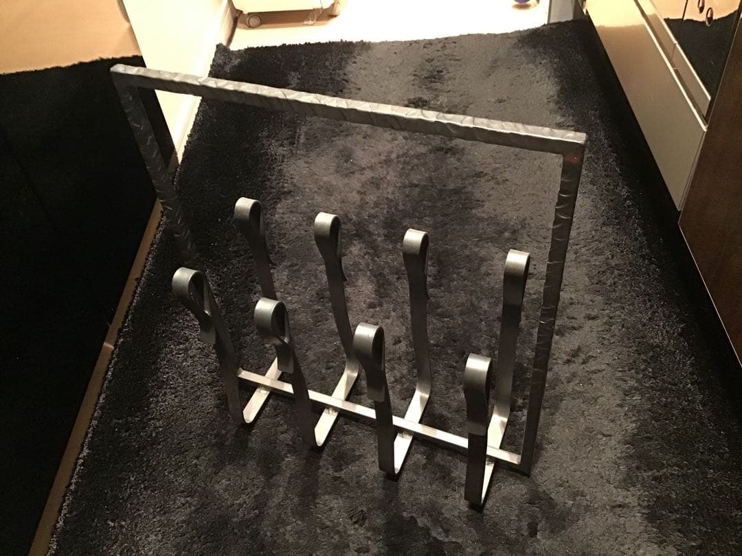 美品　KUROTETSU SLIPPER クロテツ　スリッパラック　杉山製作所