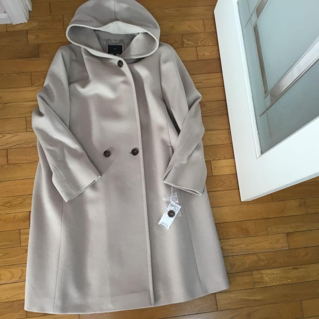 23区 ベージュ ウールコート サイズ48