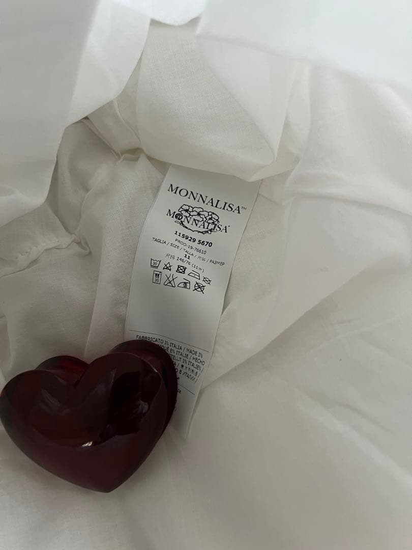 【新品未使用】MONNALISA♡ワンピース♡140cm〜150cm