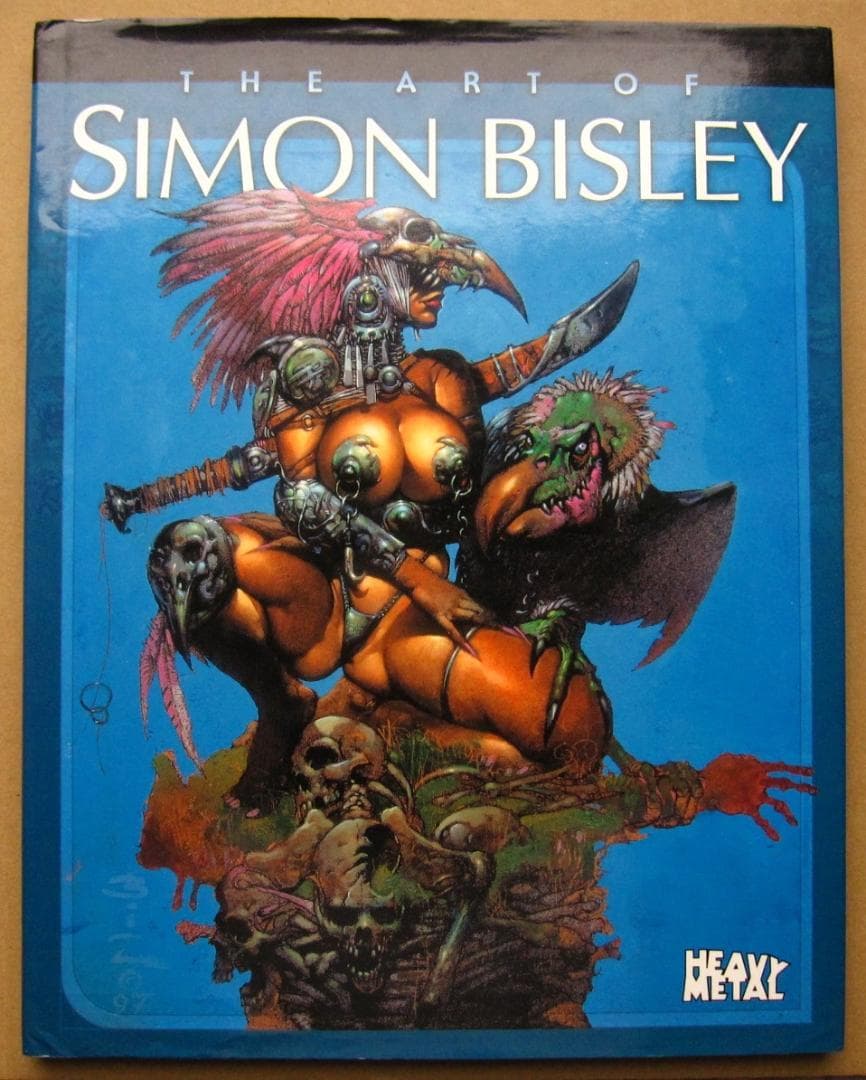 画集　The Art of Simon Bisley　サイモン・ビズレー