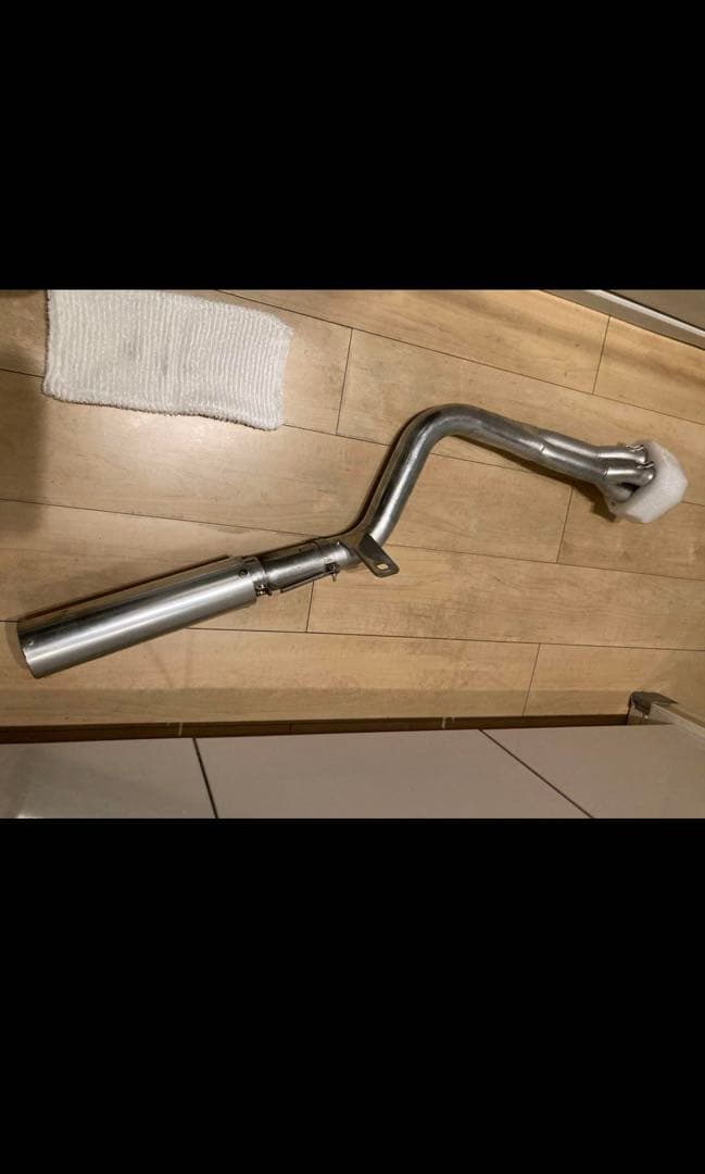 ゼファー400/Xマフラー