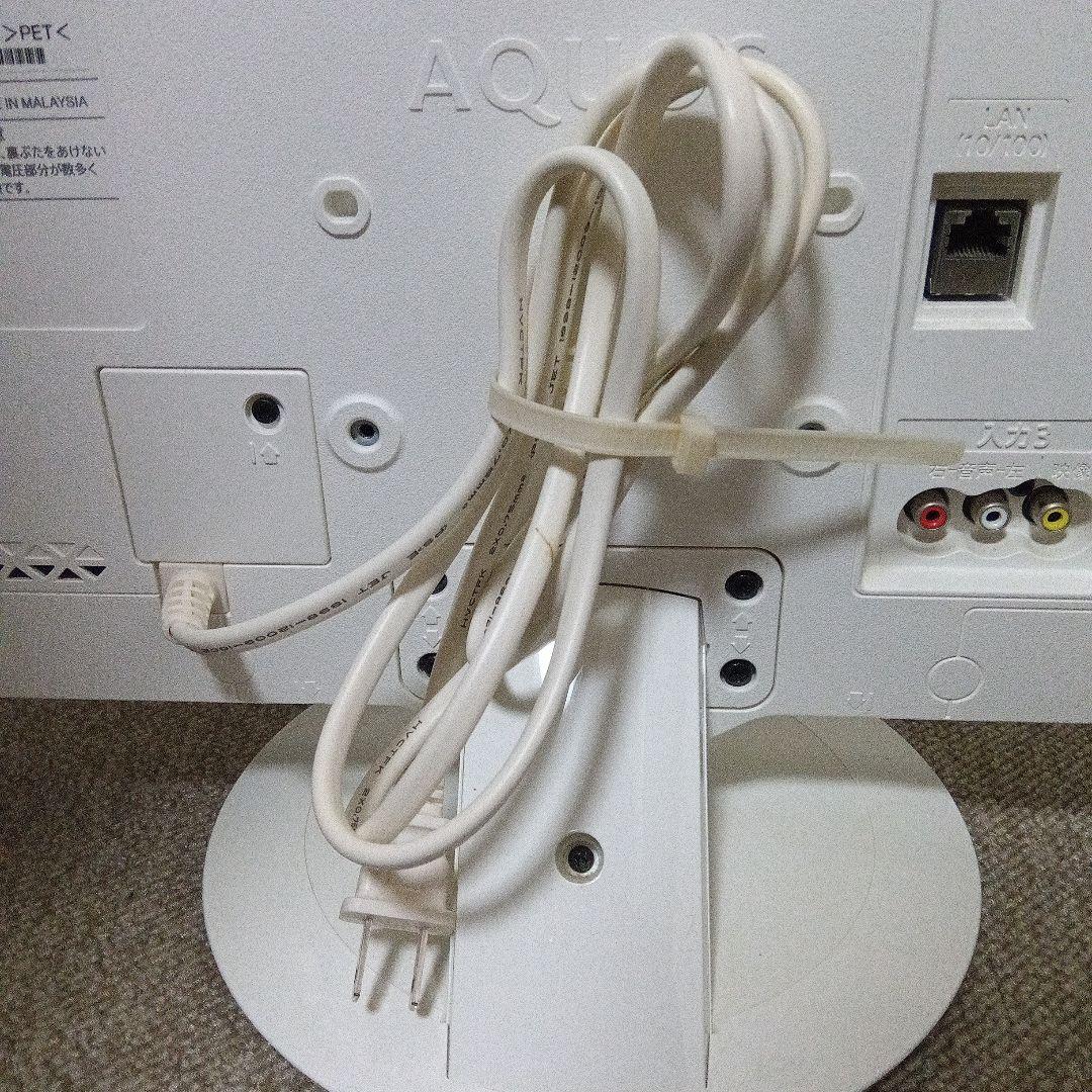 2017年製　SHARP　AQUOS　液晶カラーテレビ　 形名LC-19P5