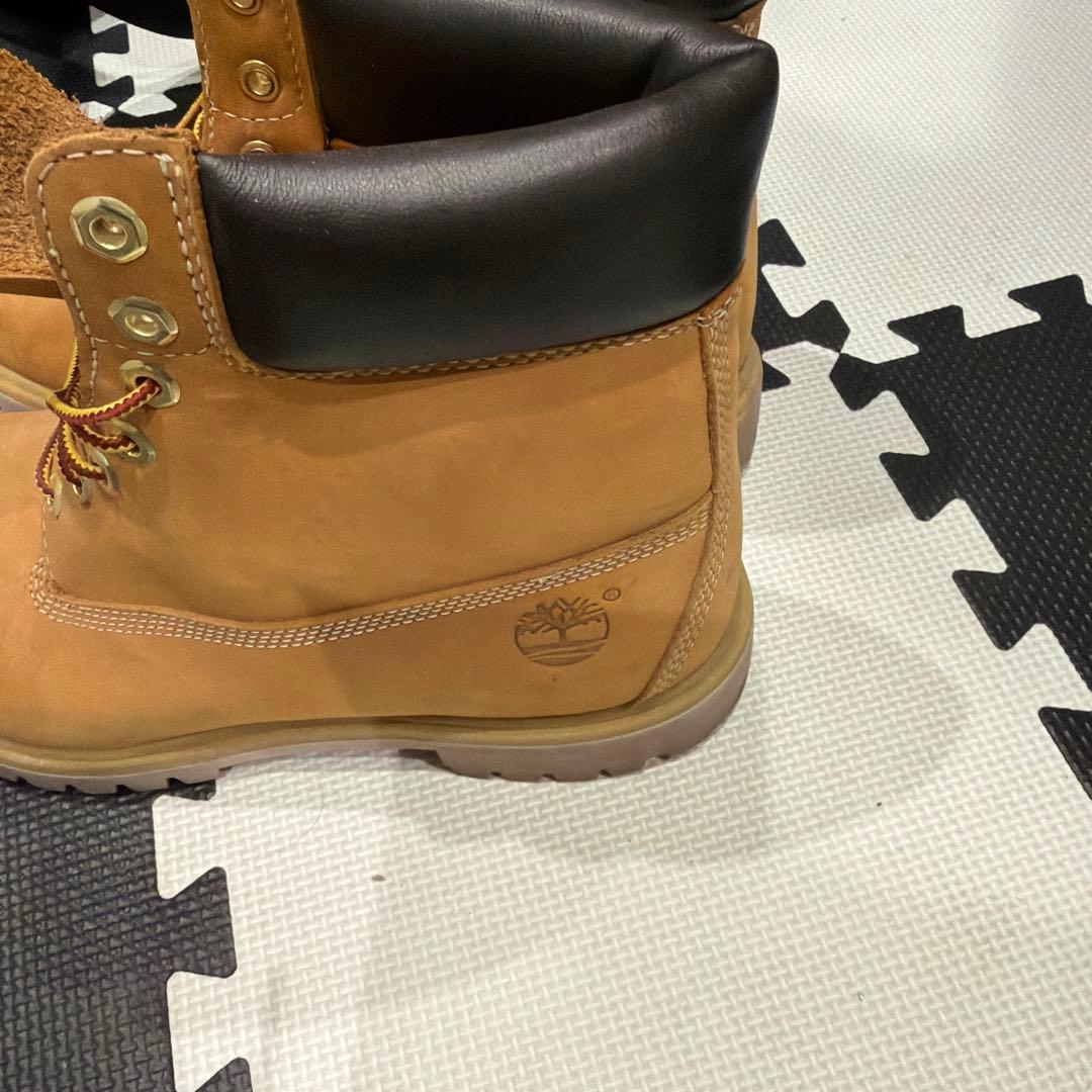 Timberland ワークブーツ A3798 ベージュ/ブラック