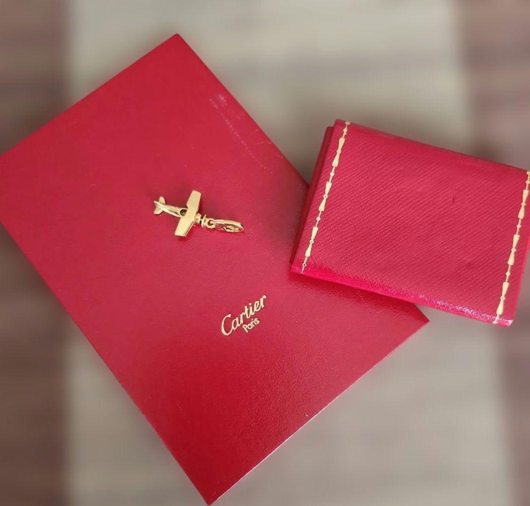 C*t様 Cartier カルチエ　ペンダントヘッド　18K 飛行機 保証書付き