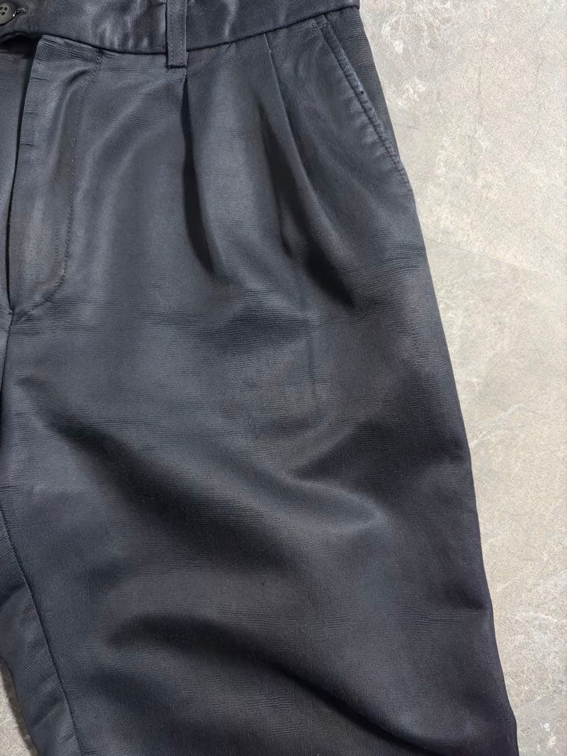 パンツ 00s DRIES VAN NOTEN cotton cupra slacks