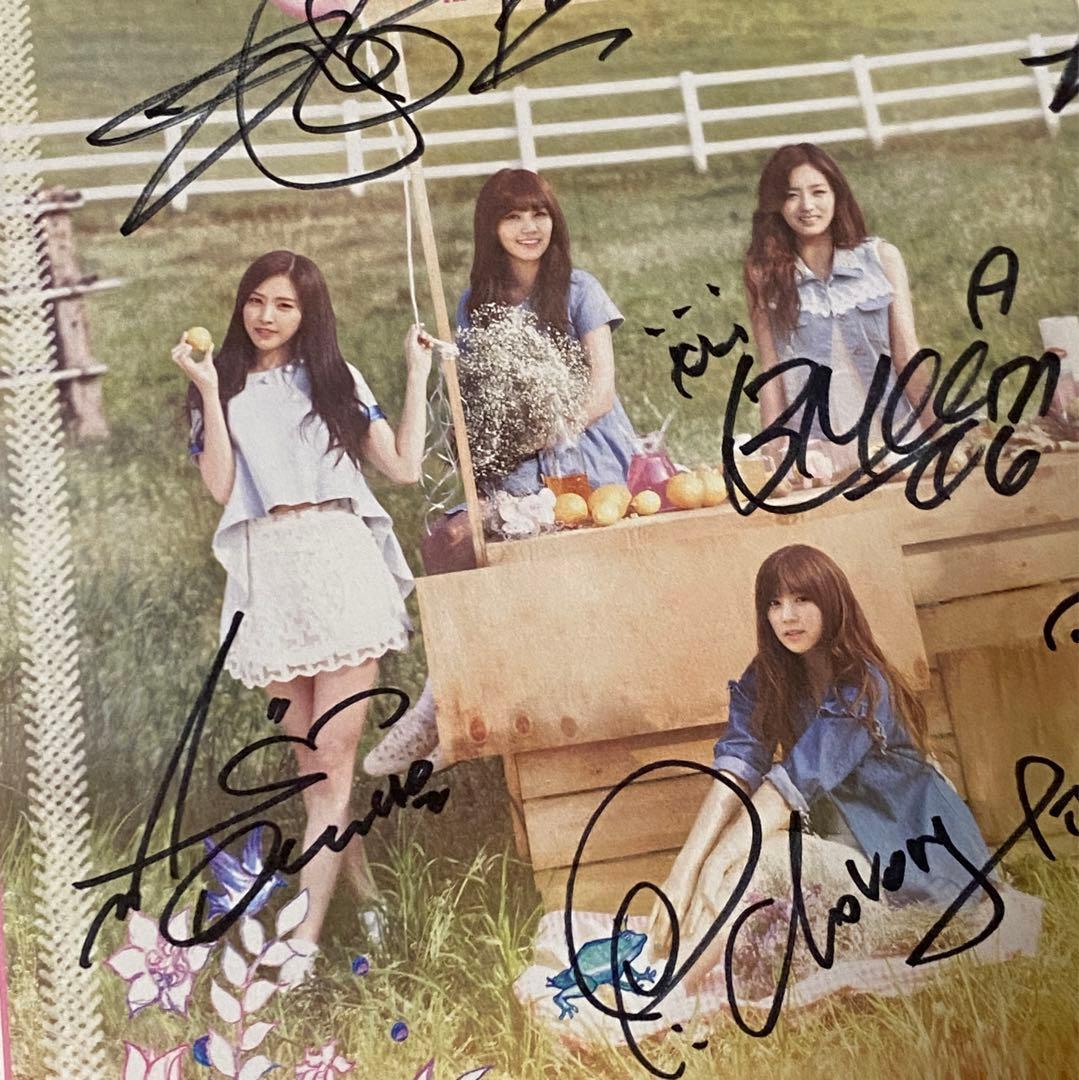 K-POP・アジア APink cd super rare hand signed kpop