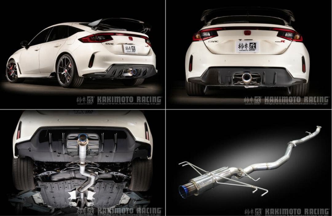 ▫️美品 柿本改 GT1.0Z Racing マフラー シビックタイプR FL5
