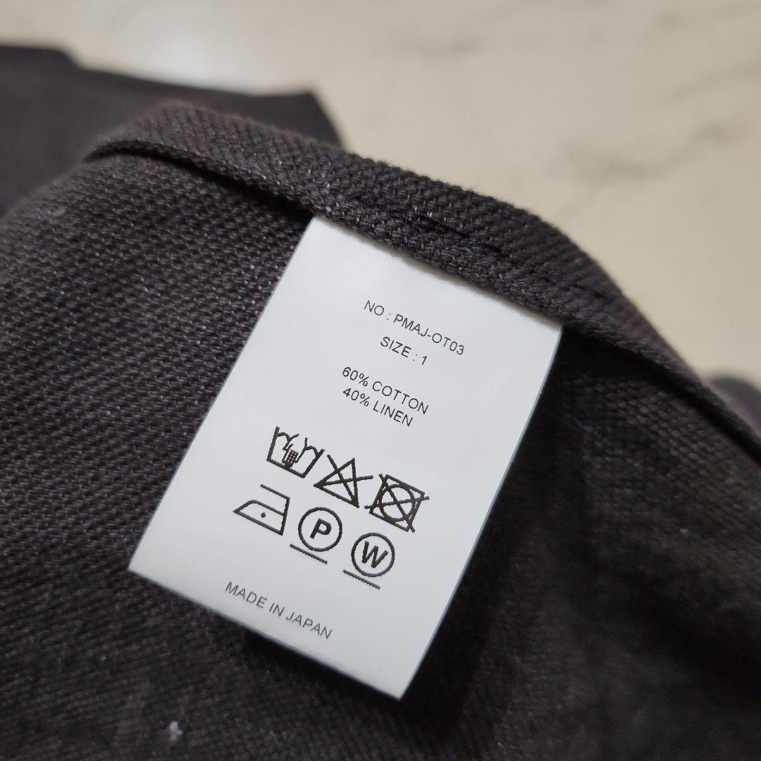 a2 良品 PHIGVEL 麻混 マオカラー ジャケット 1