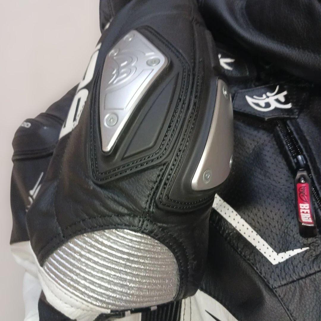 ​【MFJ公認・3点セット】BERIK レーシングスーツ上下・ブーツ・グローブ