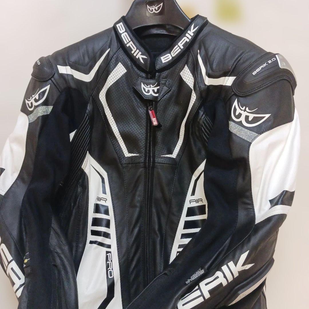 ​【MFJ公認・3点セット】BERIK レーシングスーツ上下・ブーツ・グローブ