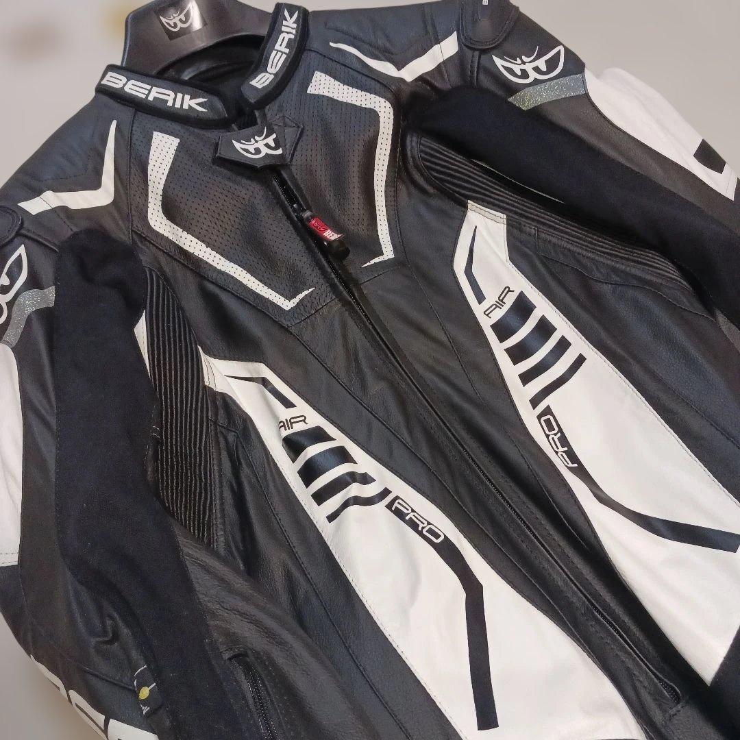 ​【MFJ公認・3点セット】BERIK レーシングスーツ上下・ブーツ・グローブ