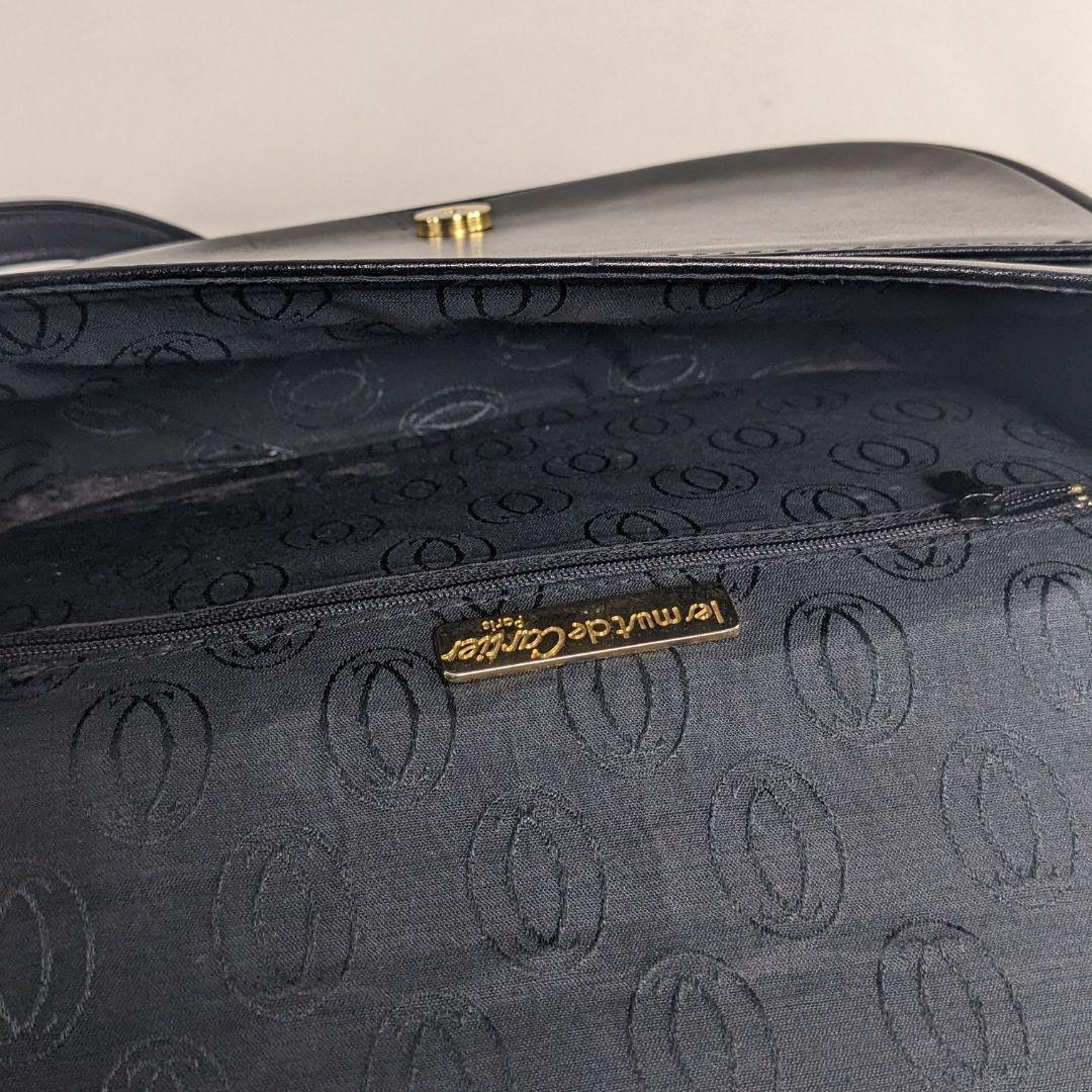 美品　カルティエ　マストライン　ショルダーバッグ　ゴールド金具　Cartier