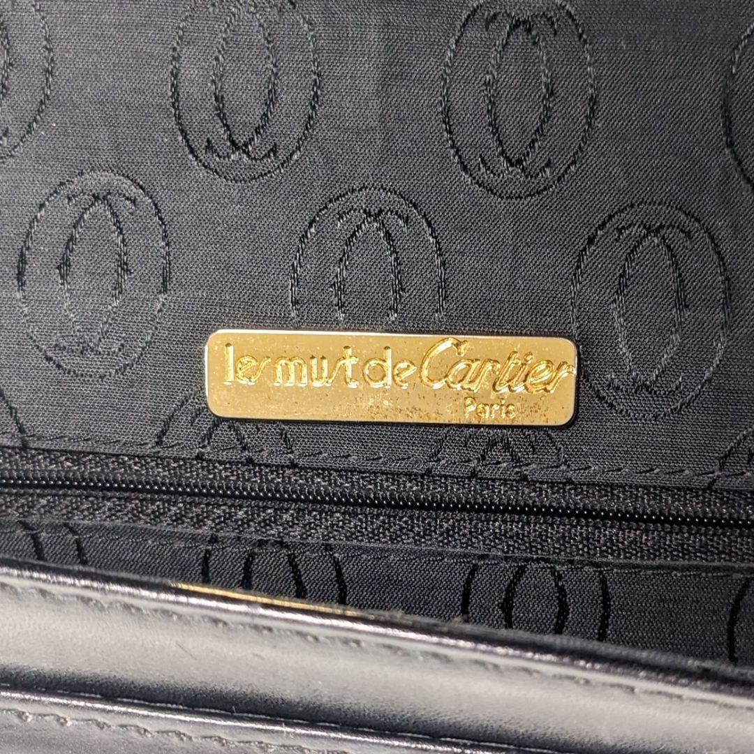 美品　カルティエ　マストライン　ショルダーバッグ　ゴールド金具　Cartier