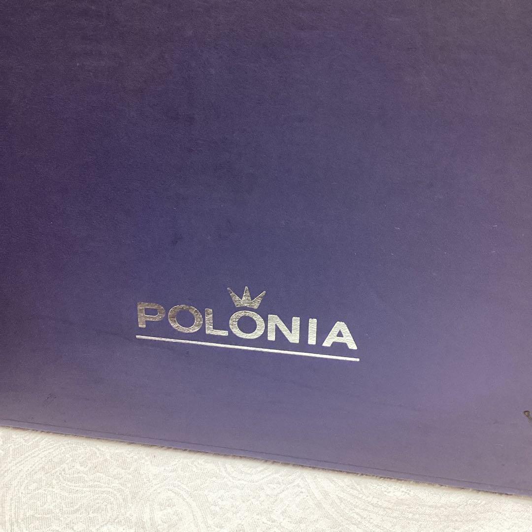 U 未使用　POLONIA　クリスタル　カット　ガラスボウル　切子　25ｃｍ