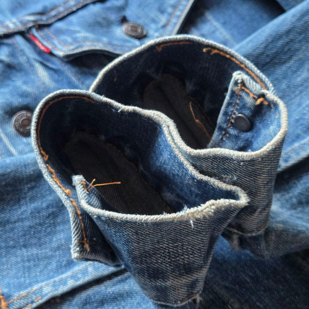 【ダメージ少】Levi's 70505 BIG E 40 ボタン裏525