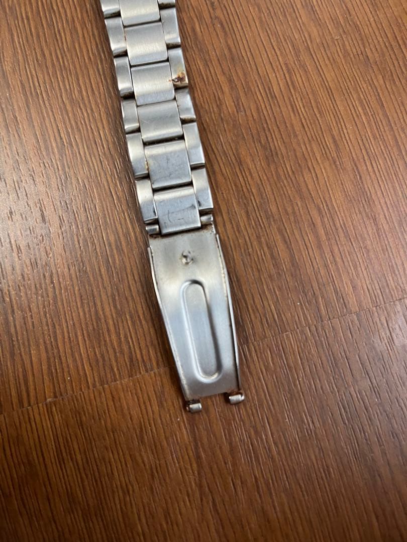 オールド　ステューシー　クロノグラフ ステンレススチール 時計　ジャンク品