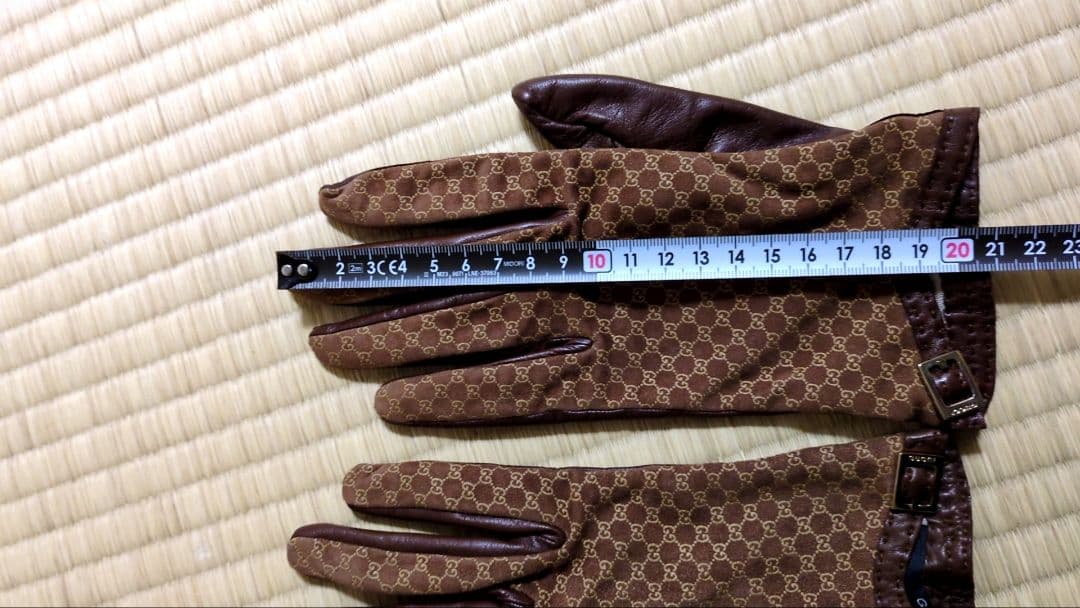GUCCI　レザーグローブ　手袋　7 1/2