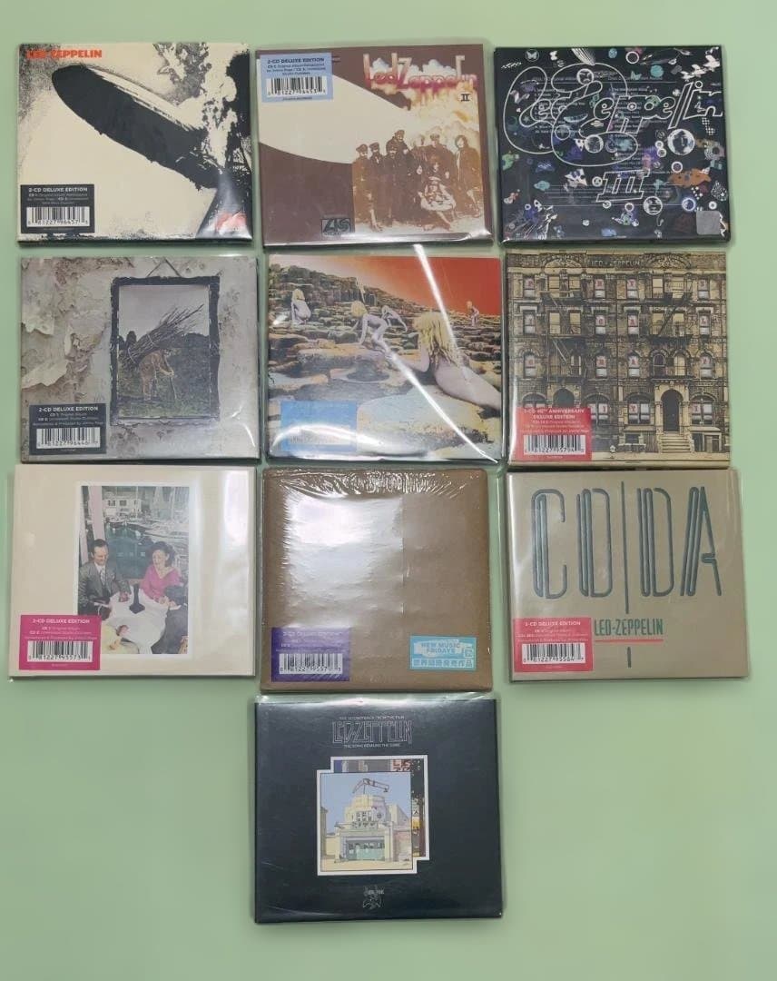 Led Zeppelin 10作品 CD まとめ売り 紙ジャケ仕様 全てEU盤