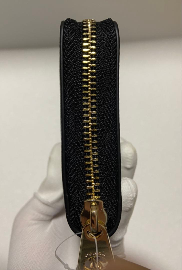 【新品未使用】COACH コーチ 長財布　黒　ラウンドジップ　C3441