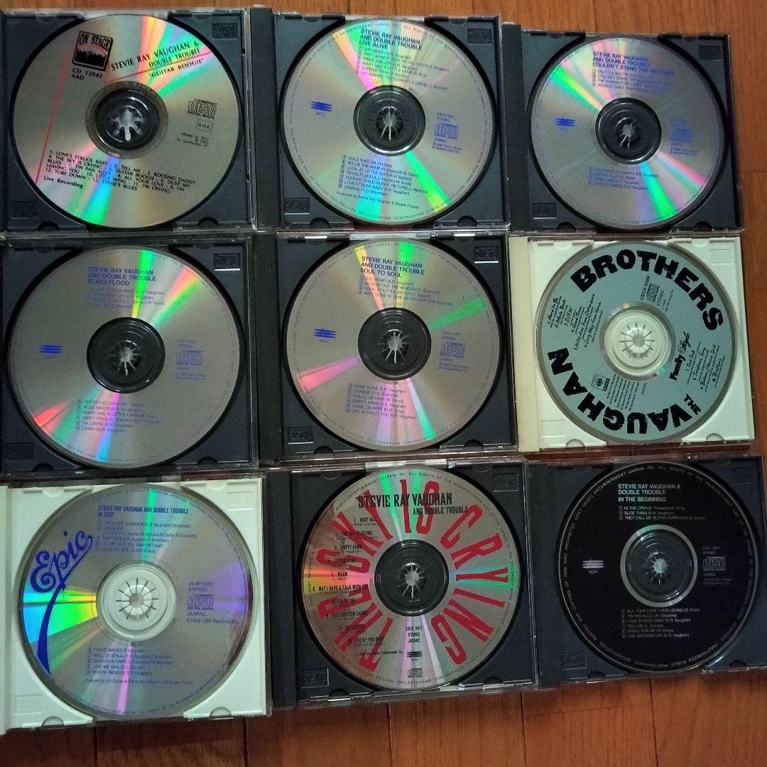 STEVIE RAY VAUGHANスティーヴィーレイヴォーン CDアルバム9枚