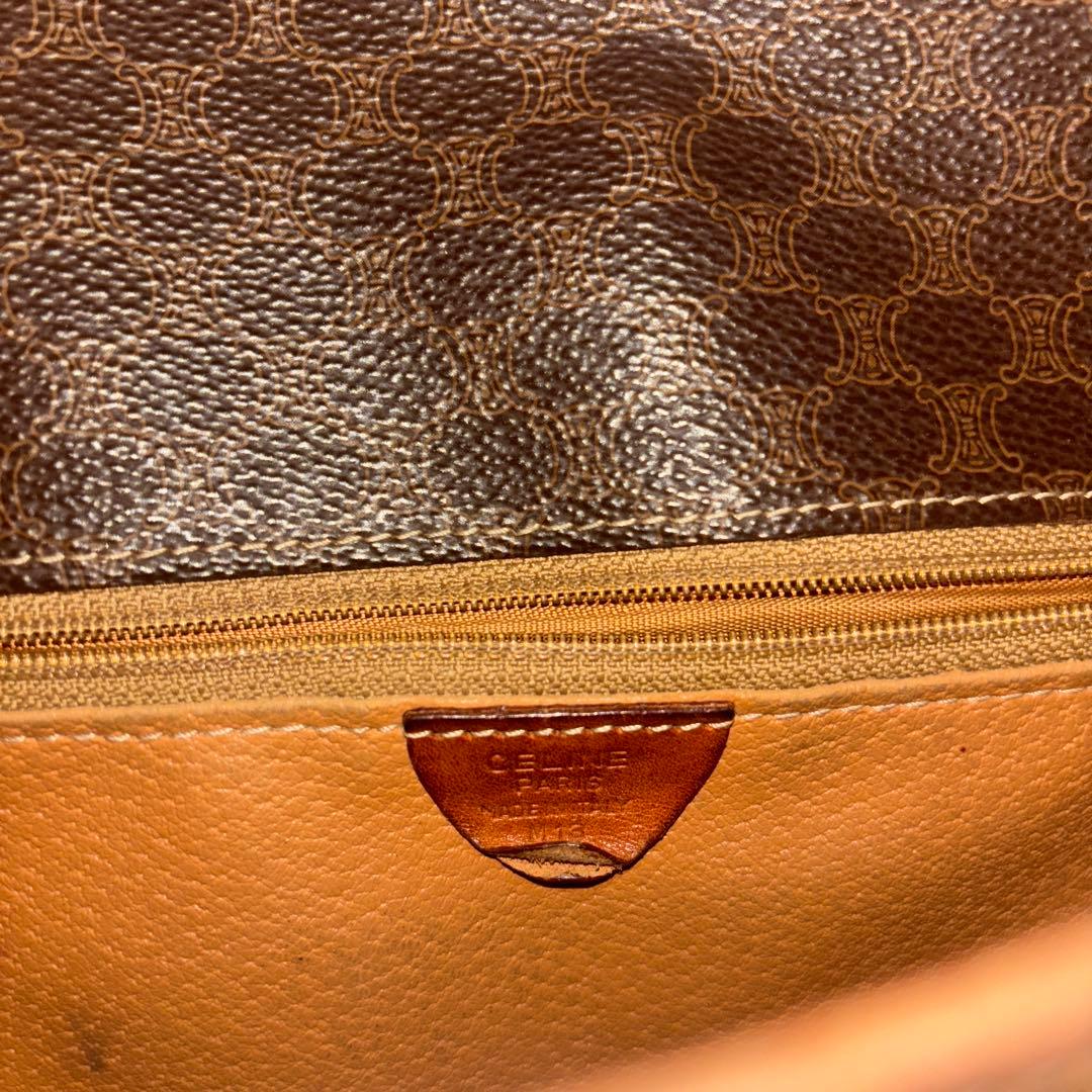 A*o様 CELINE（セリーヌ） オールドセリーヌ マカダム柄 ショルダーバッ
