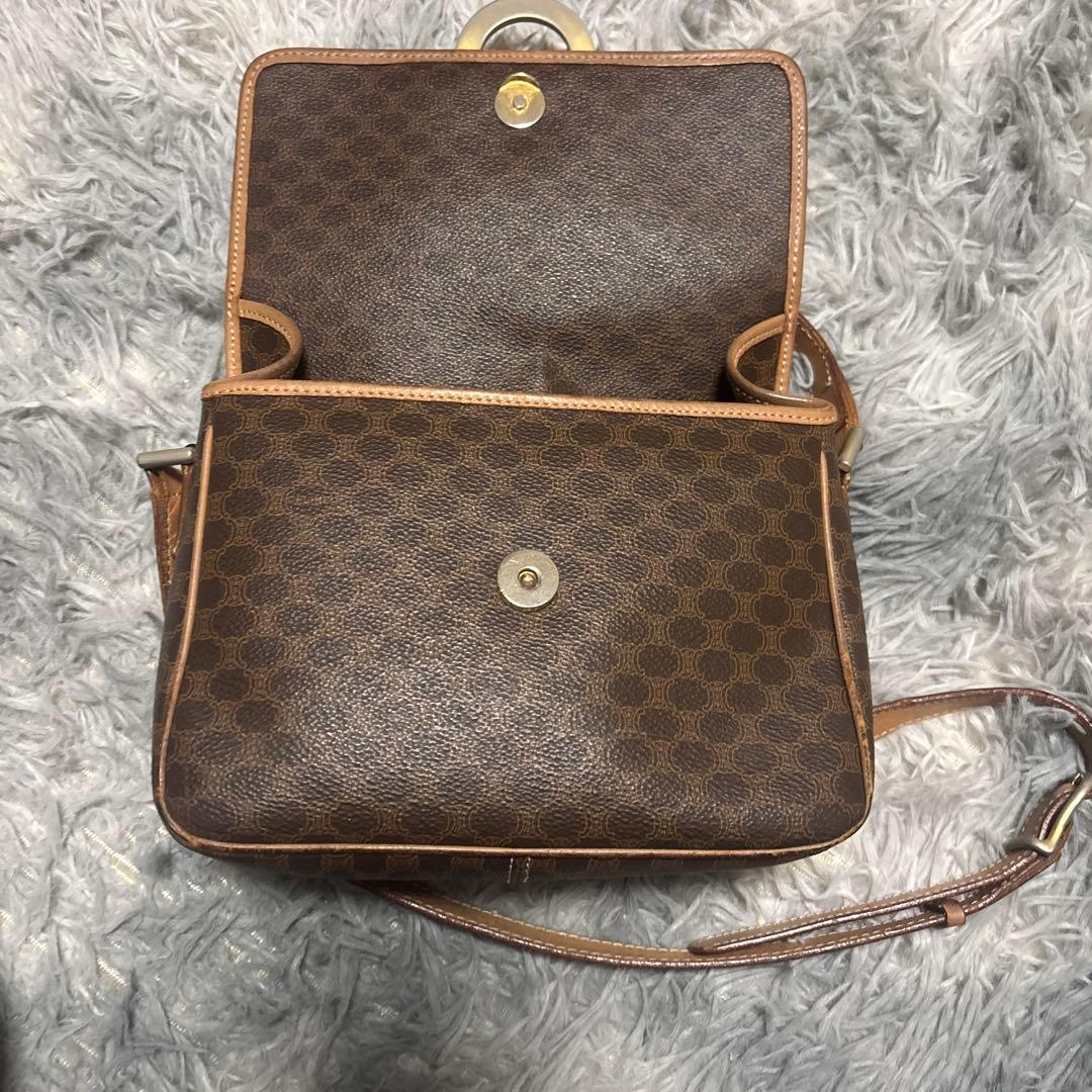 A*o様 CELINE（セリーヌ） オールドセリーヌ マカダム柄 ショルダーバッ