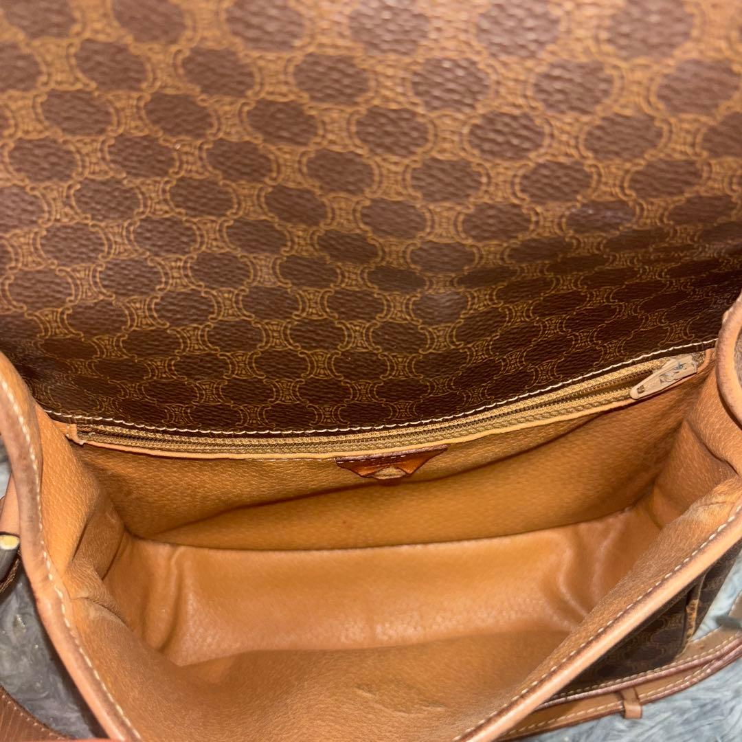 A*o様 CELINE（セリーヌ） オールドセリーヌ マカダム柄 ショルダーバッ