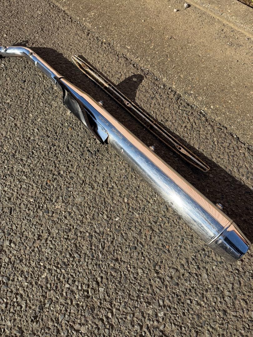 スーパーカブ90 HA02 純正マフラー カブ50 AA01 実動車から外し