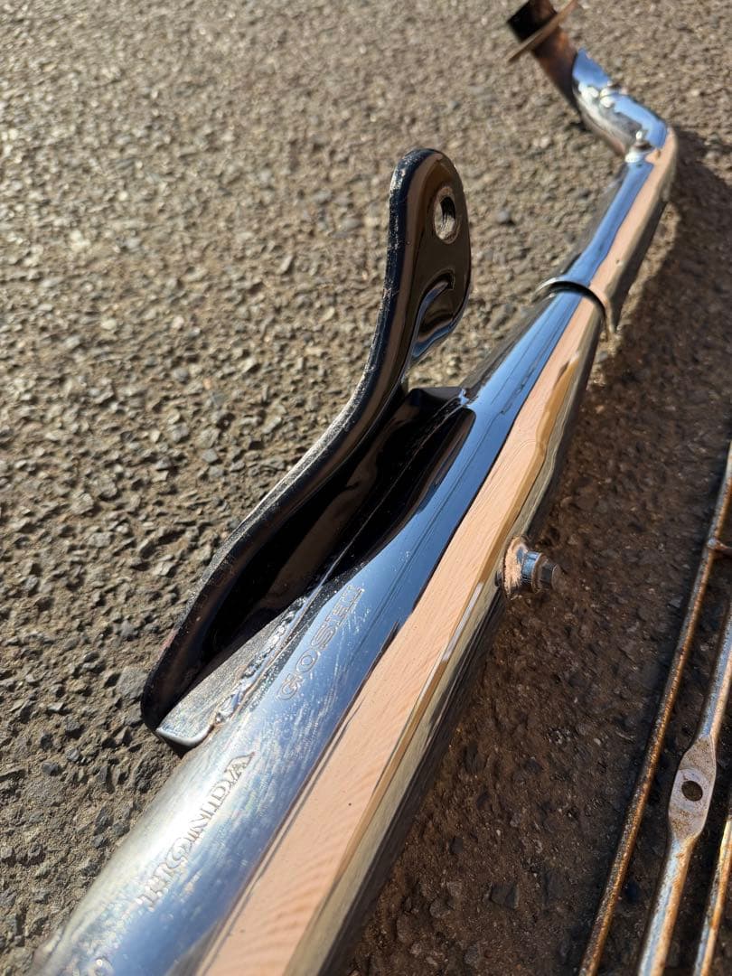 スーパーカブ90 HA02 純正マフラー カブ50 AA01 実動車から外し