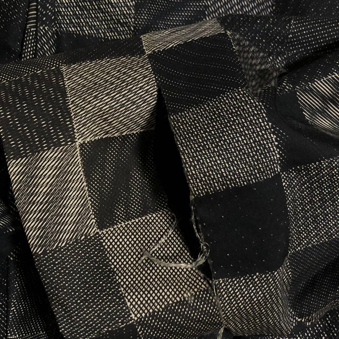 訳有り　ヨーガンレール　マキシコート　コットンシルク　黒